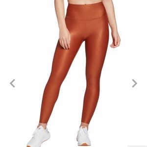 CALIA 7/8 metal leggings